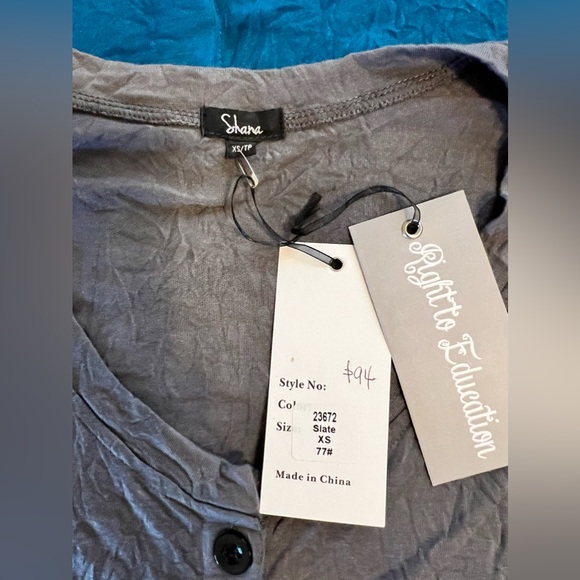 NWT!  Long tunic by Shana Apparel - Picture 5 of 5